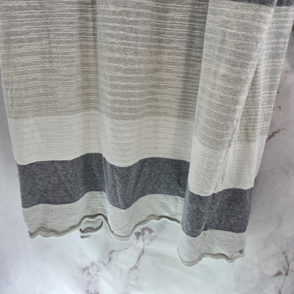 Cabi Cardigan Women Large Gray Sweater Open Front Duster Long Vineyard 5018 - Picture 8 of 12